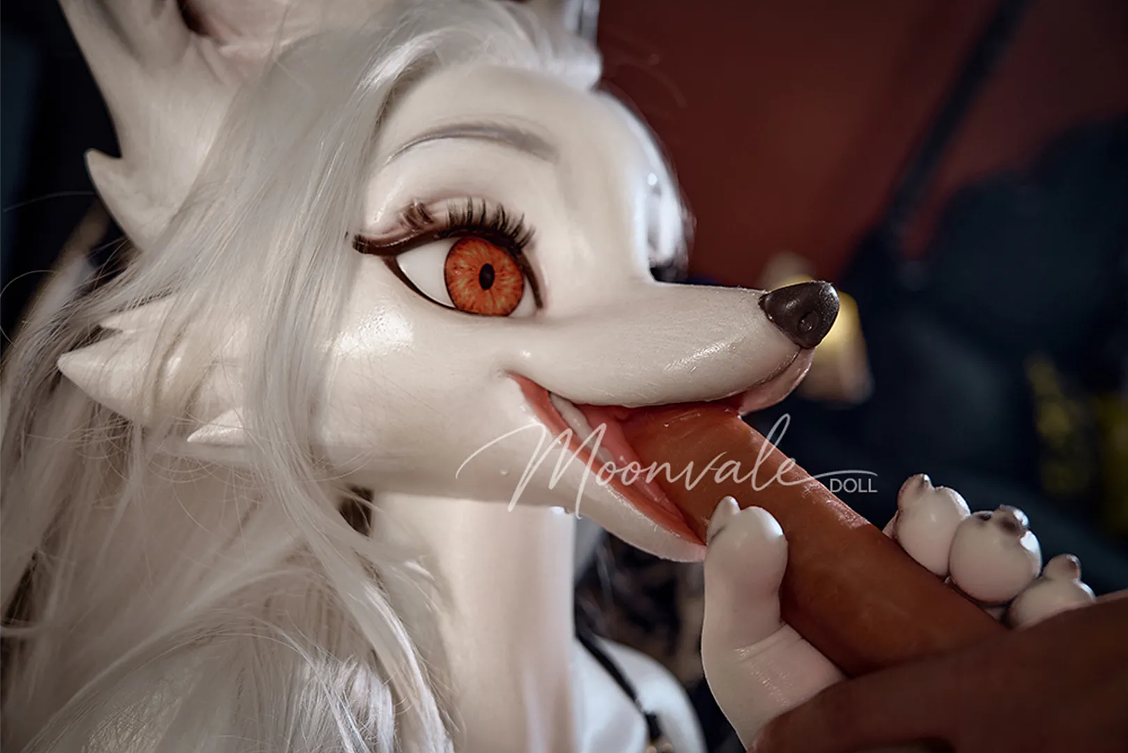160cm (5ft3) C-Cup Furry Sex Doll Sorelle, Movable Jaw | Moonvale Doll